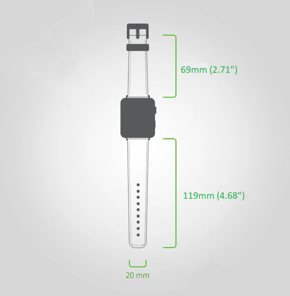 BA8 Apple Watch Leather Band