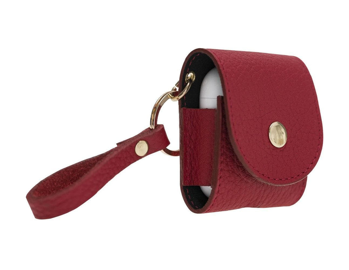 Mai Snap AirPods 1 and AirPods 2 Leather Case with Hook