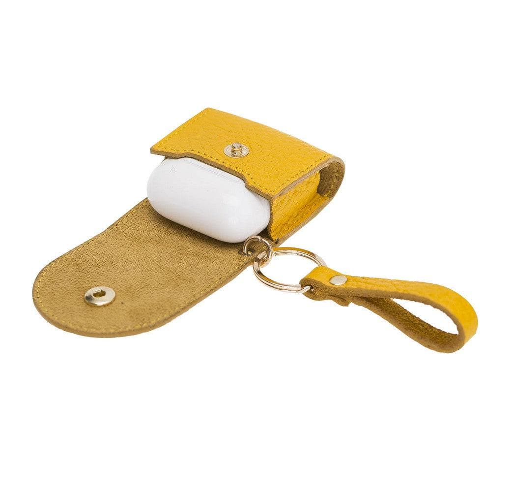 Mai Snap AirPods 1 and AirPods 2 Leather Case with Hook