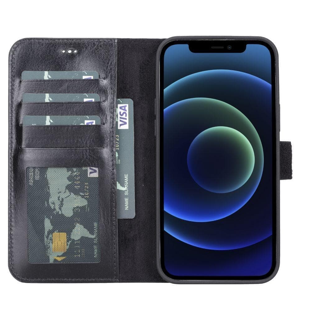 Magic iPhone 13 Pro Max and 13 Pro Series Detachable Leather Wallet Case