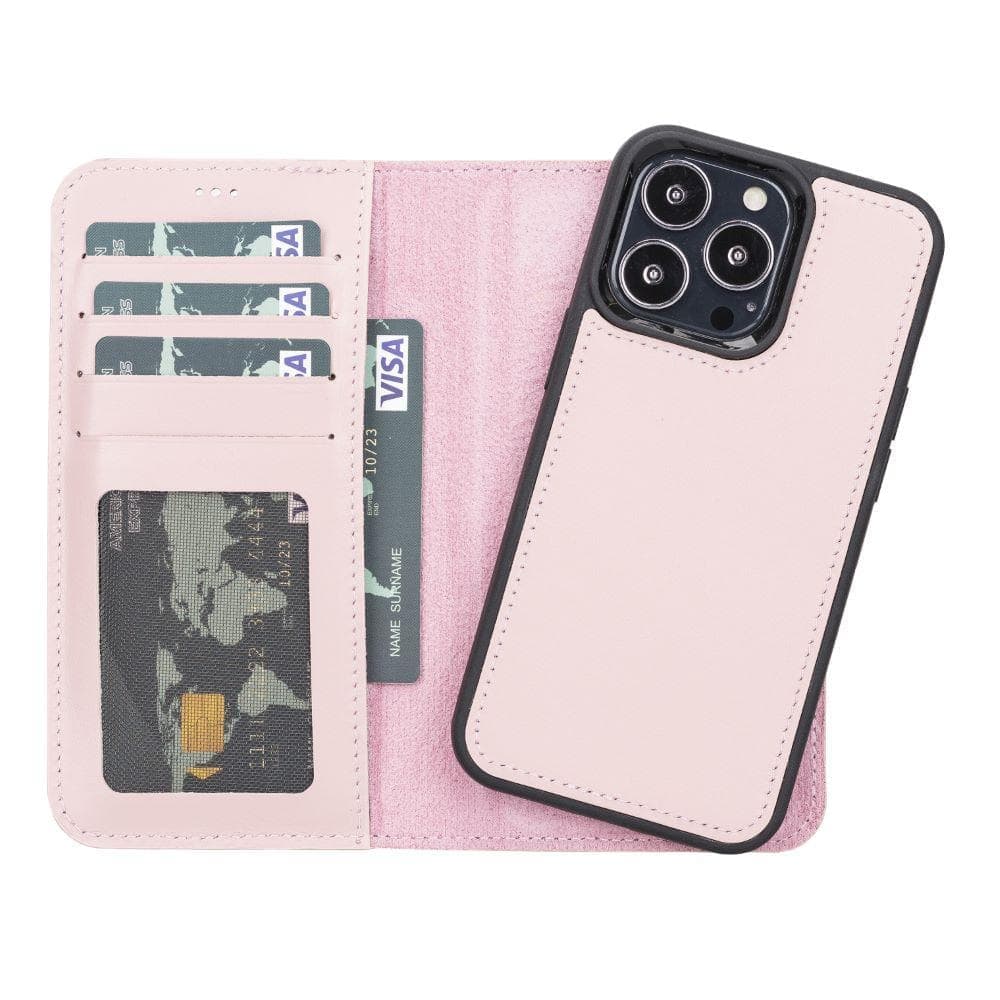 Magic iPhone 13 Pro Max and 13 Pro Series Detachable Leather Wallet Case