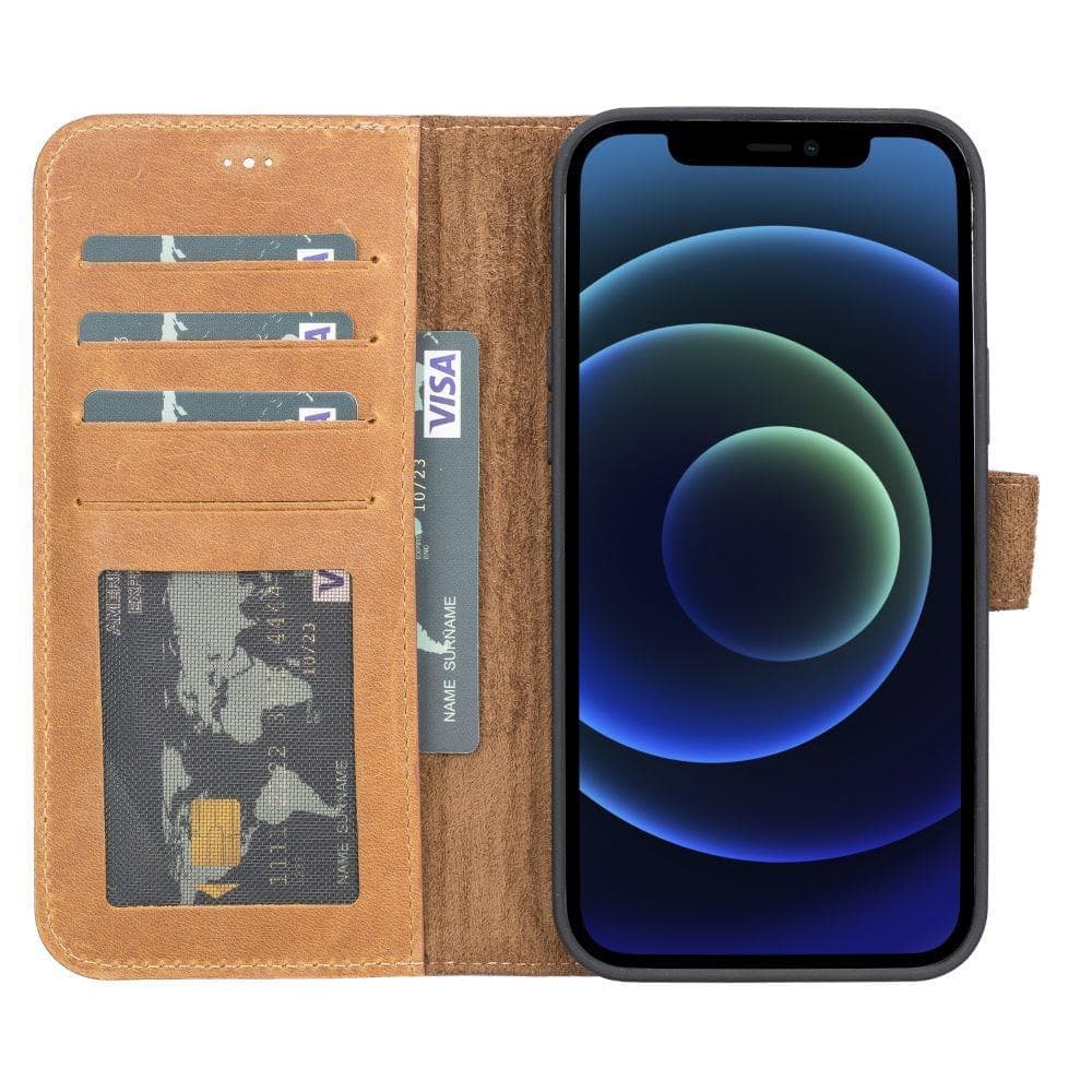 Magic iPhone 13 Pro Max and 13 Pro Series Detachable Leather Wallet Case