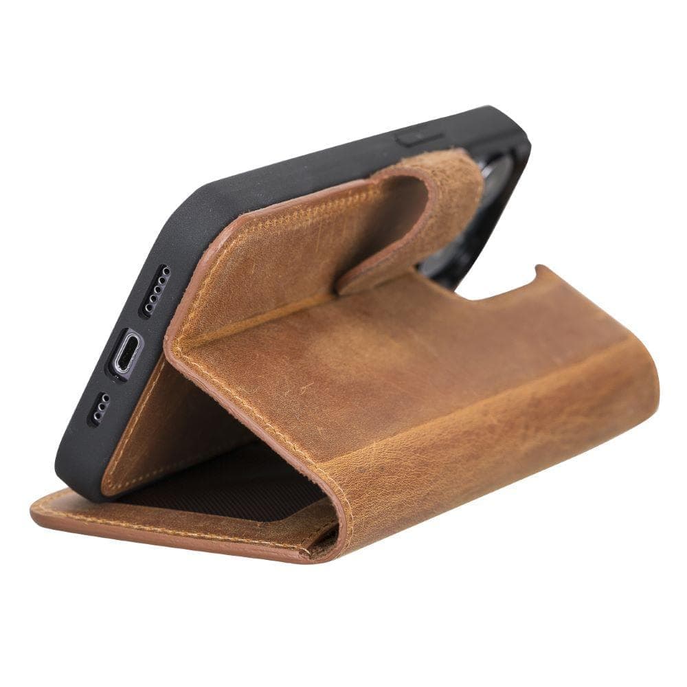 Magic iPhone 13 Pro Max and 13 Pro Series Detachable Leather Wallet Case