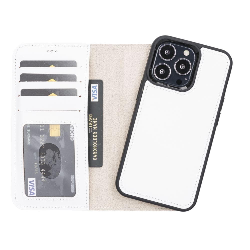 Magic iPhone 13 Pro Max and 13 Pro Series Detachable Leather Wallet Case