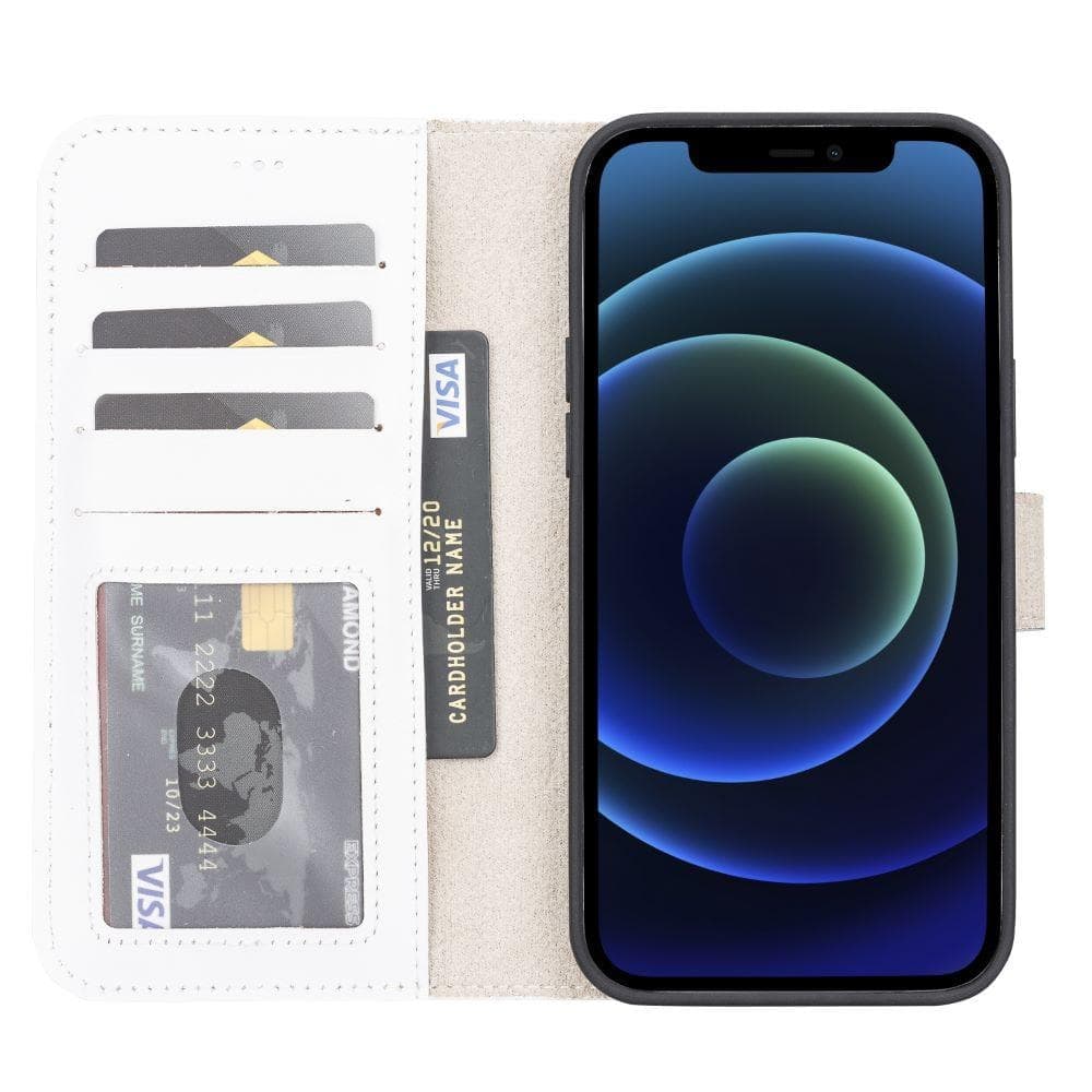 Magic iPhone 13 Pro Max and 13 Pro Series Detachable Leather Wallet Case