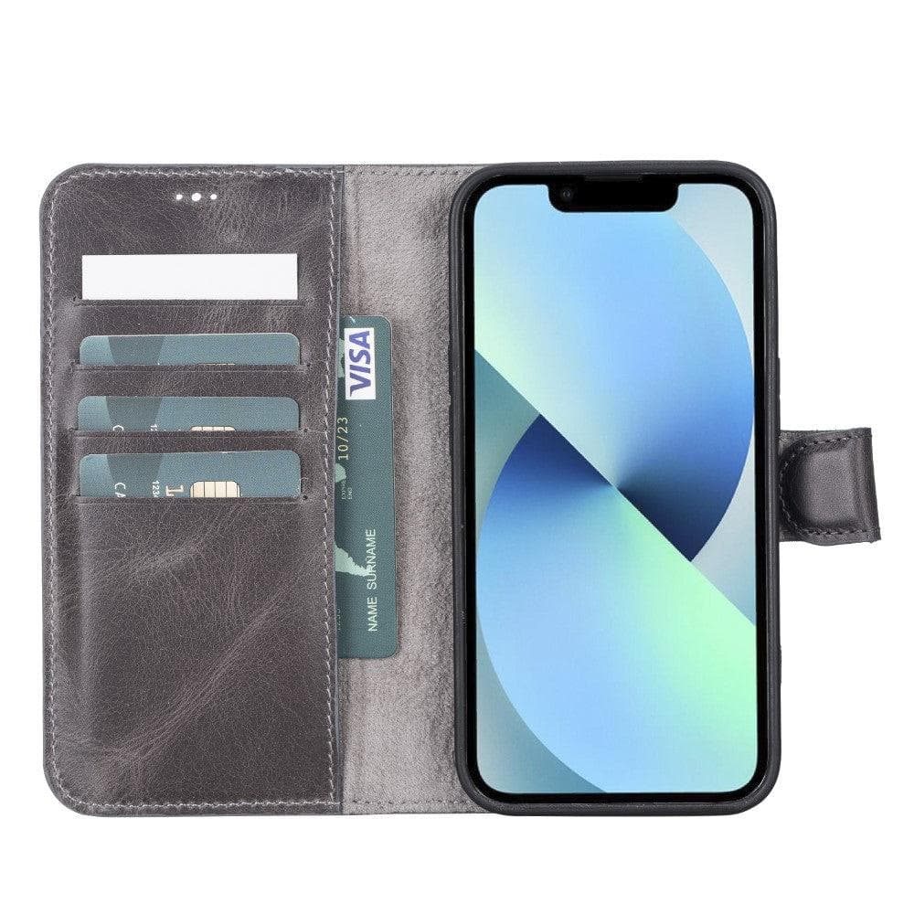 Magic iPhone 13 Pro Max and 13 Pro Series Detachable Leather Wallet Case