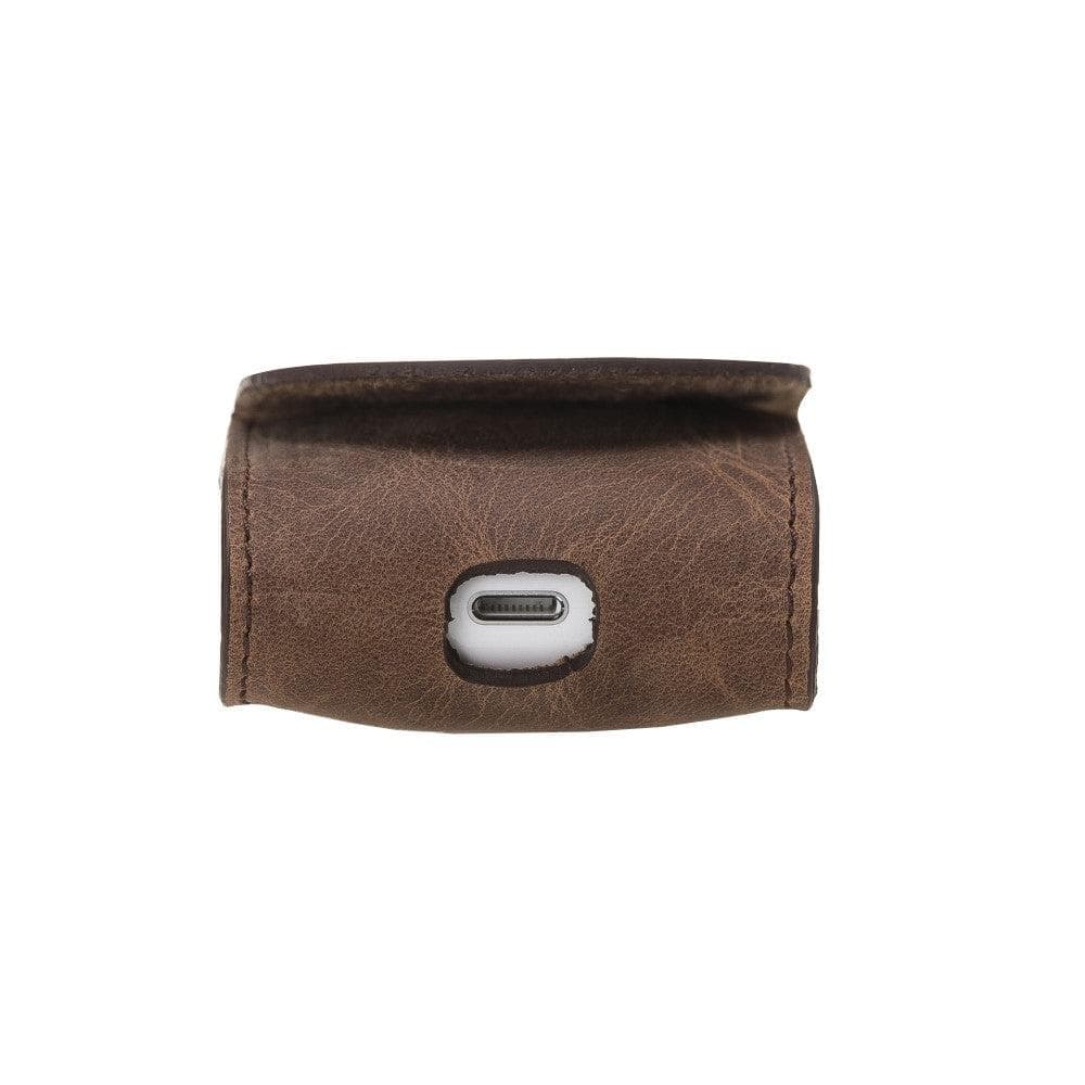 Mai Magnet AirPods Pro 1 and AirPods Pro 2 Leather Case with Hook