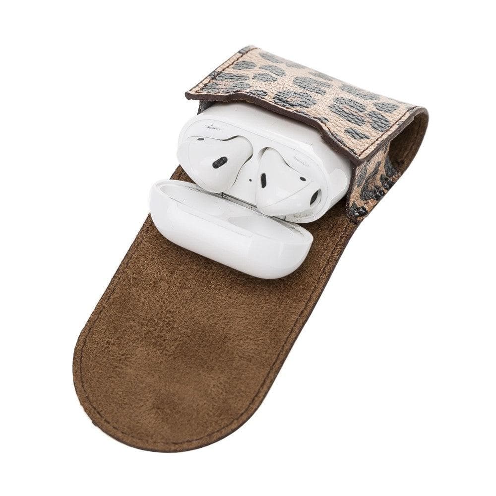 Mai Magnet AirPods Pro 1 and AirPods Pro 2 Leather Case with Hook