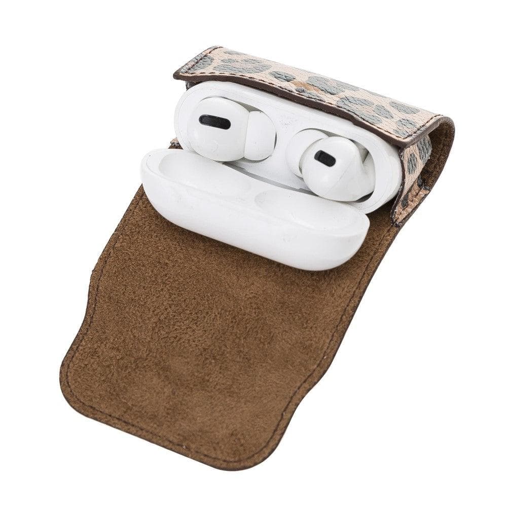 Mai Magnet AirPods Pro 1 and AirPods Pro 2 Leather Case with Hook