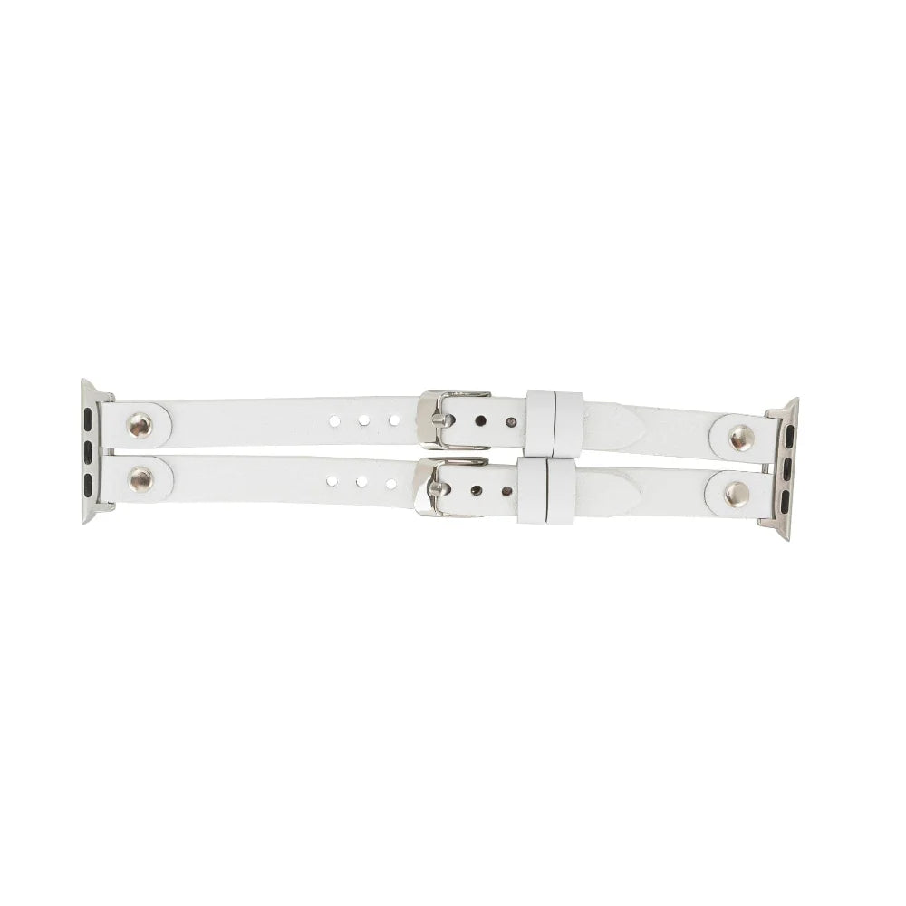 Durham Ely Leather Apple Watch Double Band