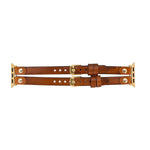 Durham Ely Leather Apple Watch Double Band