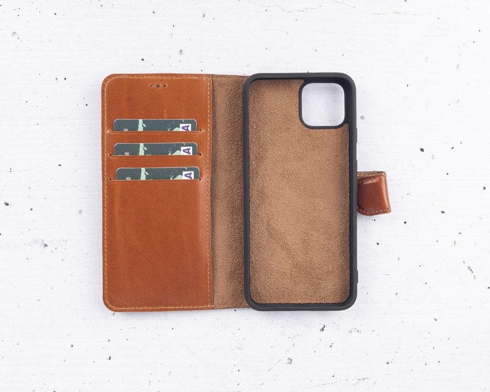 Google Pixel 4 Series Detachble Magnetic Wallet Leather Case
