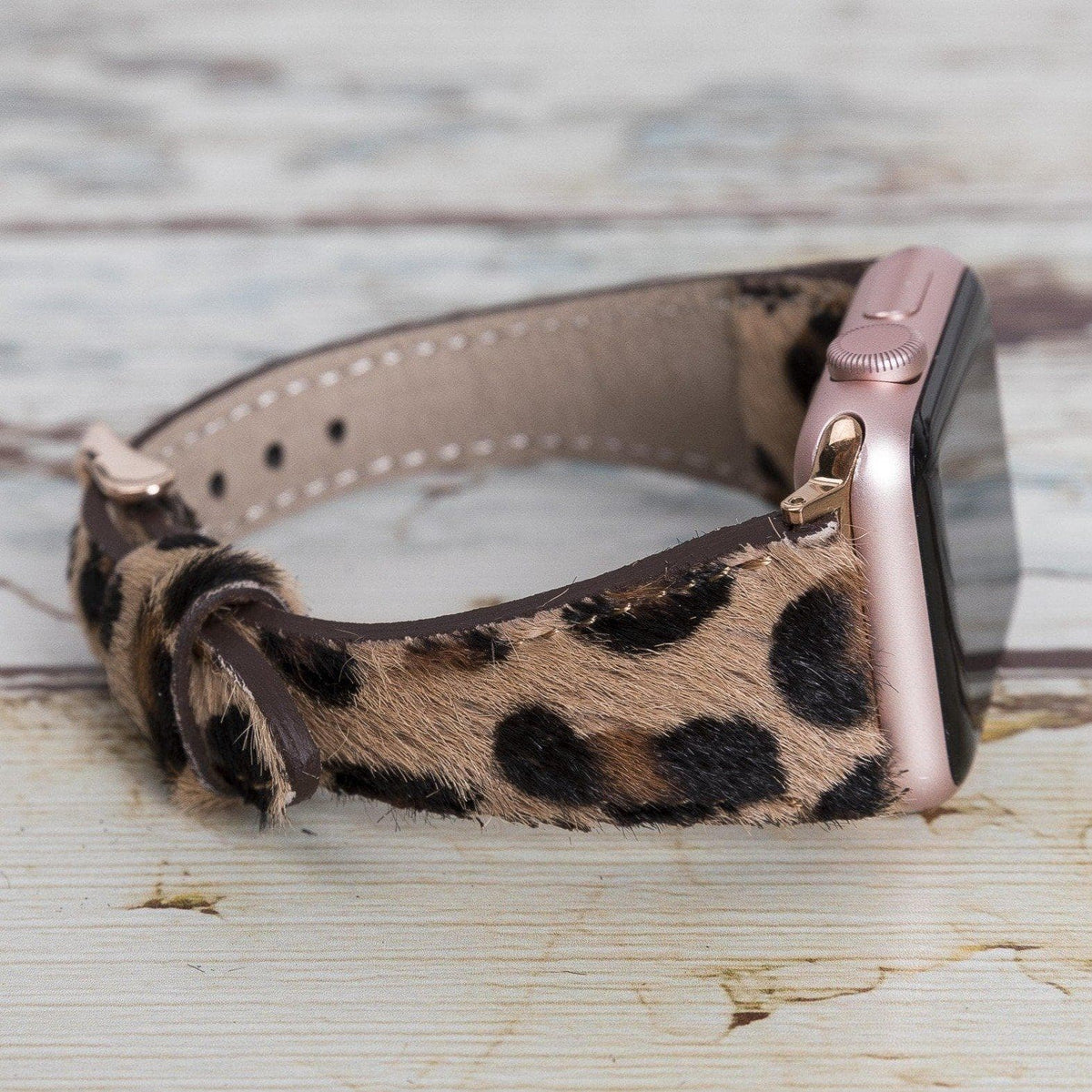 Slim Leather Apple Watch Band