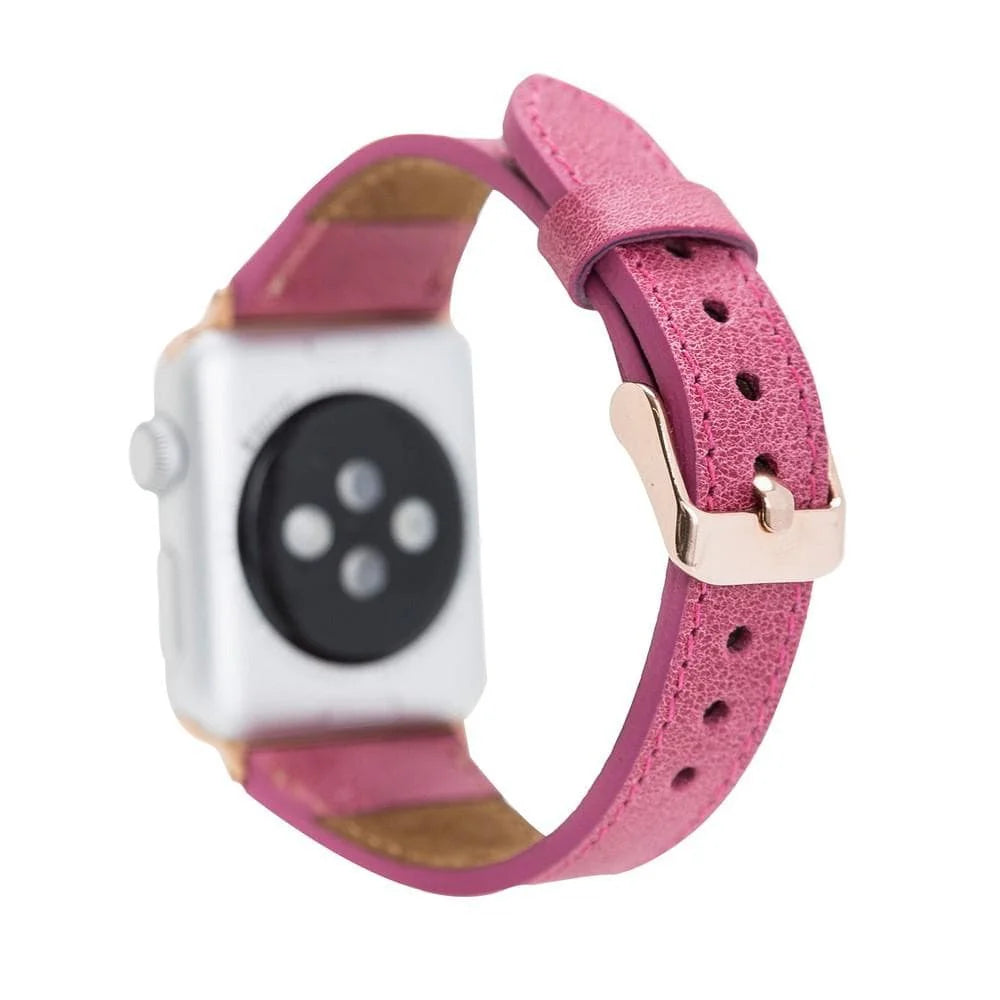 Slim Leather Apple Watch Band