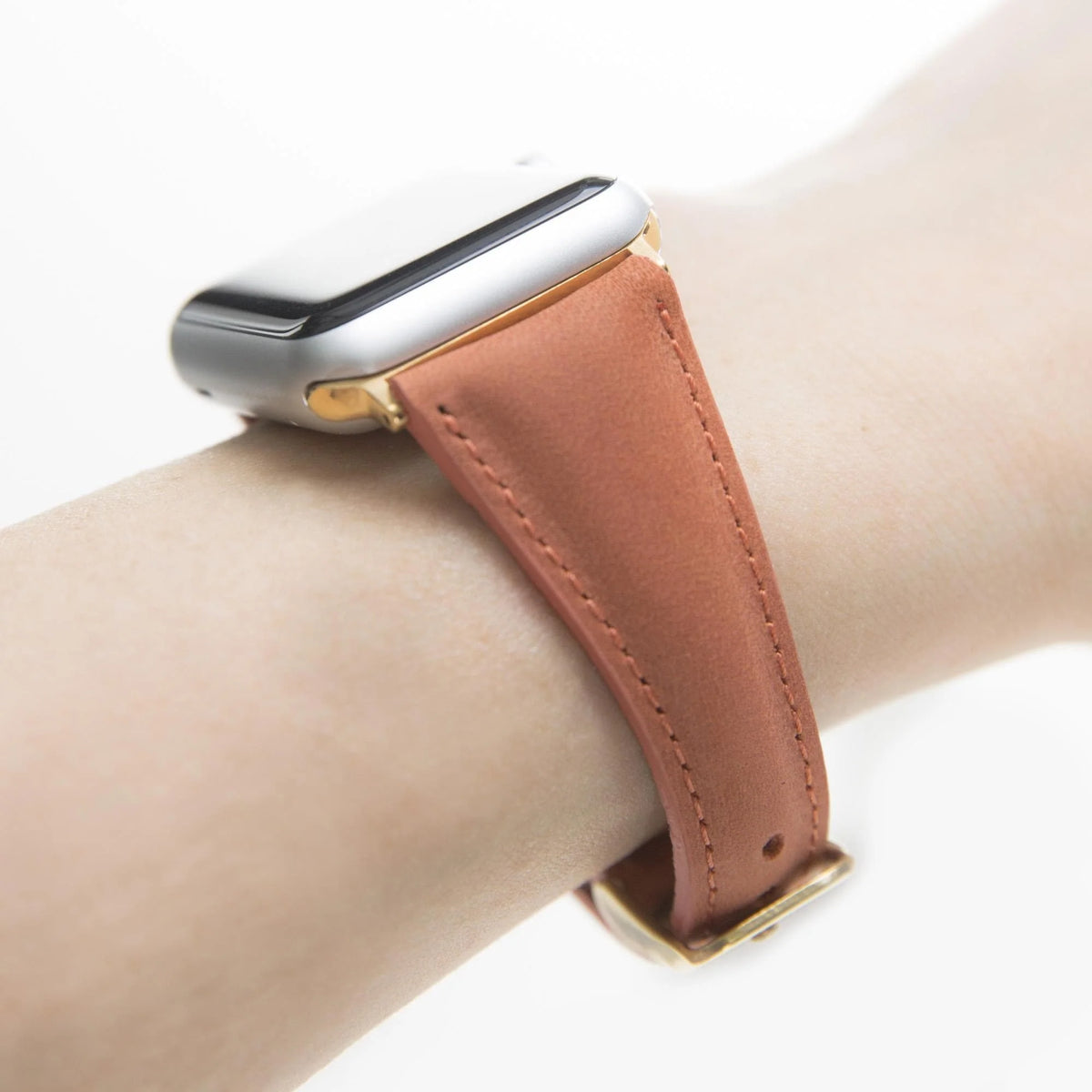 Slim Leather Apple Watch Band