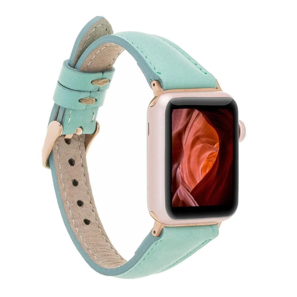 Slim Leather Apple Watch Band
