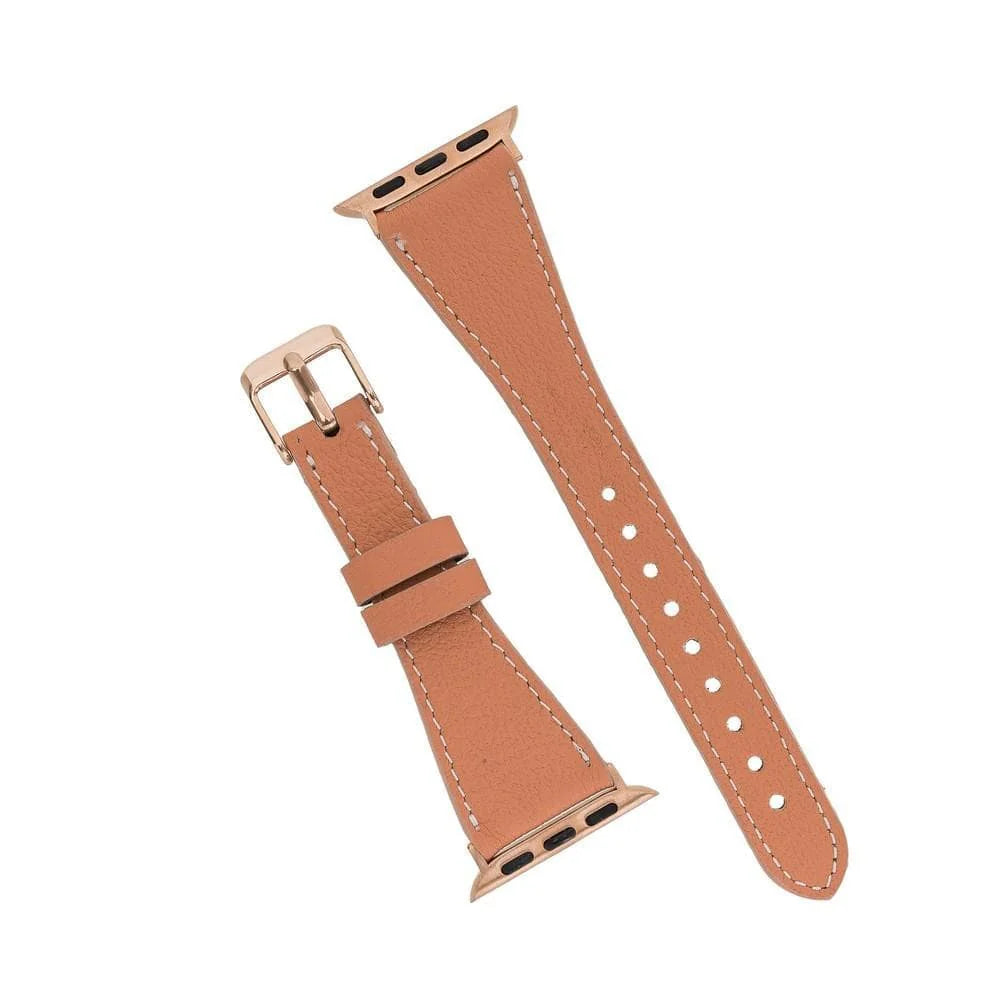 Slim Leather Apple Watch Band