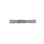 Cross Leather Apple Watch Band with Silver Trok