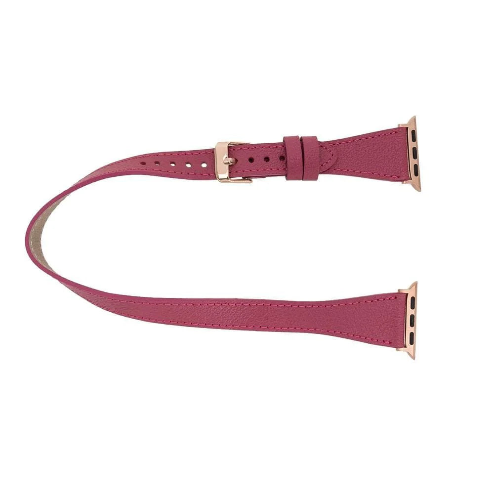 Double Tour Leather Apple Watch Band