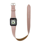 Double Tour Leather Apple Watch Band