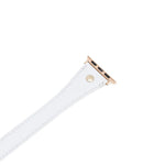 Hector Double Tour Leather Apple Watch Band with Gold Trok