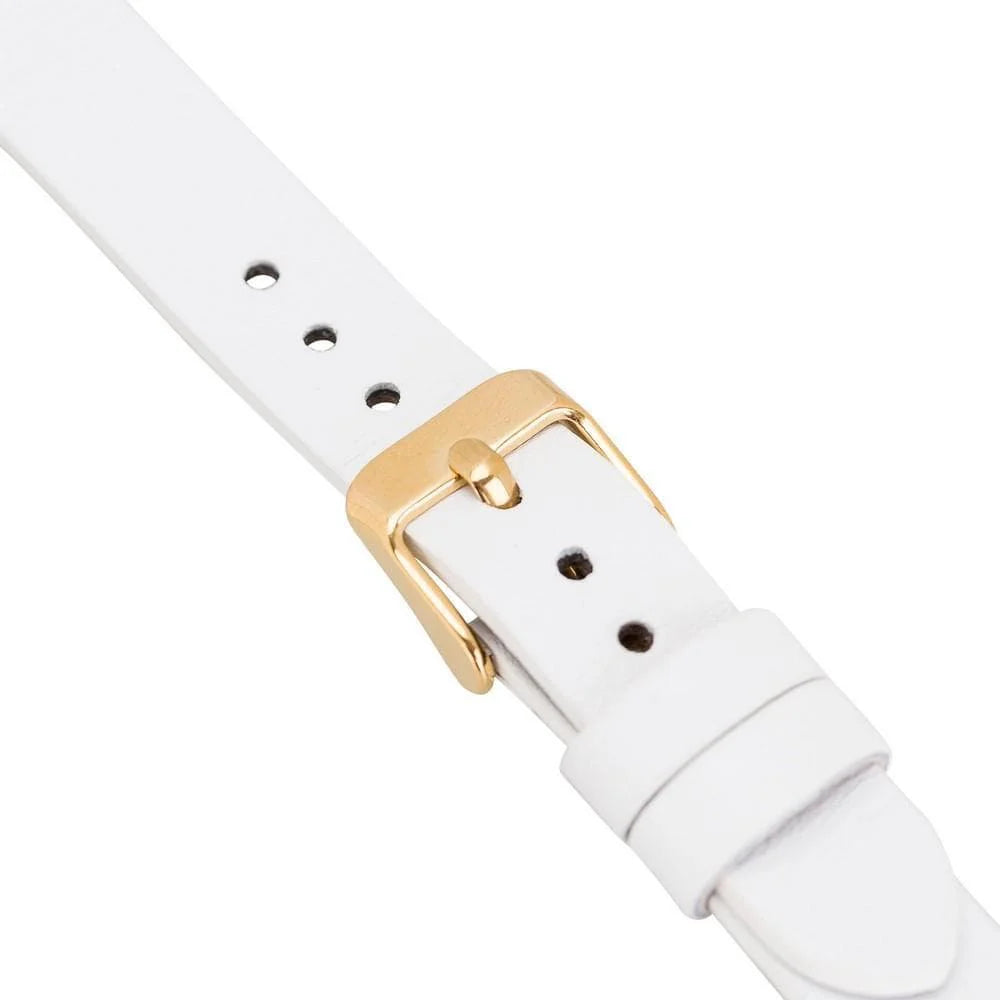 Ferro Leather Apple Watch Band with Gold Trok