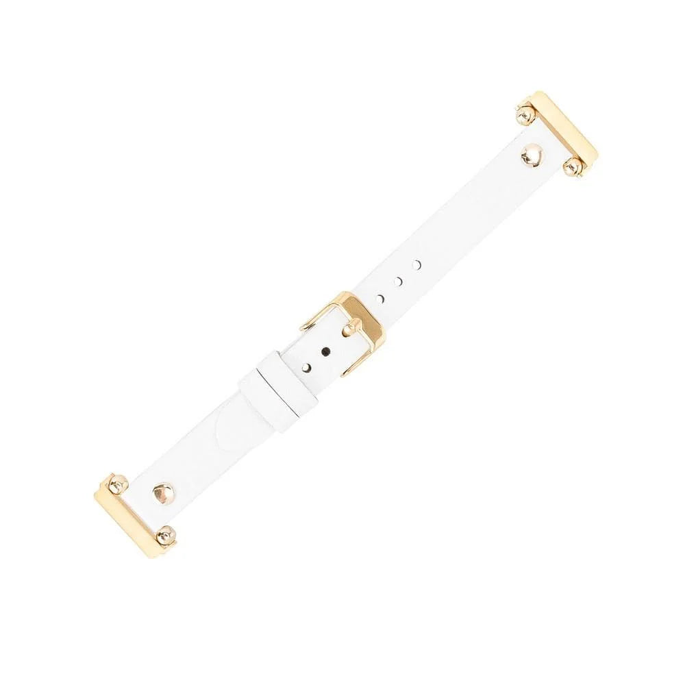 Ferro Leather Apple Watch Band with Gold Trok