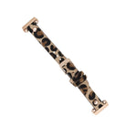 Ferro Leather Apple Watch Band with Rose Gold Trok