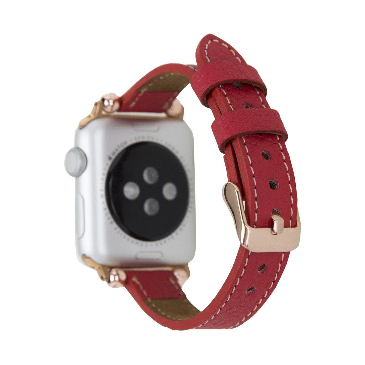 Seamy Leather Apple Watch Band