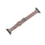 Ferro Apple Watch Leather Band with Silver Trok