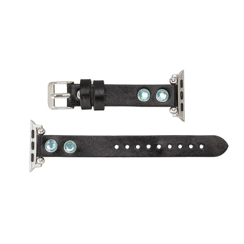 Solitare Ferro Leather Apple Watch Band