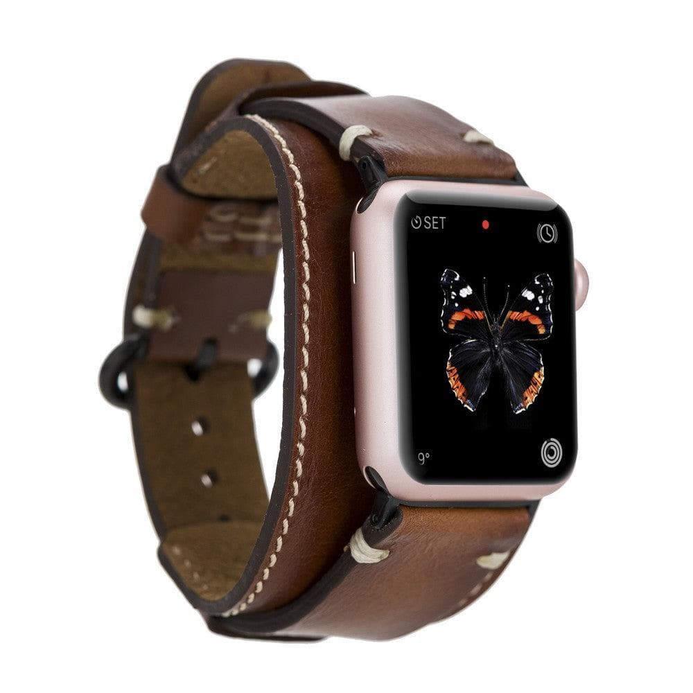 Pulsar Cuff Leather Apple Watch Band