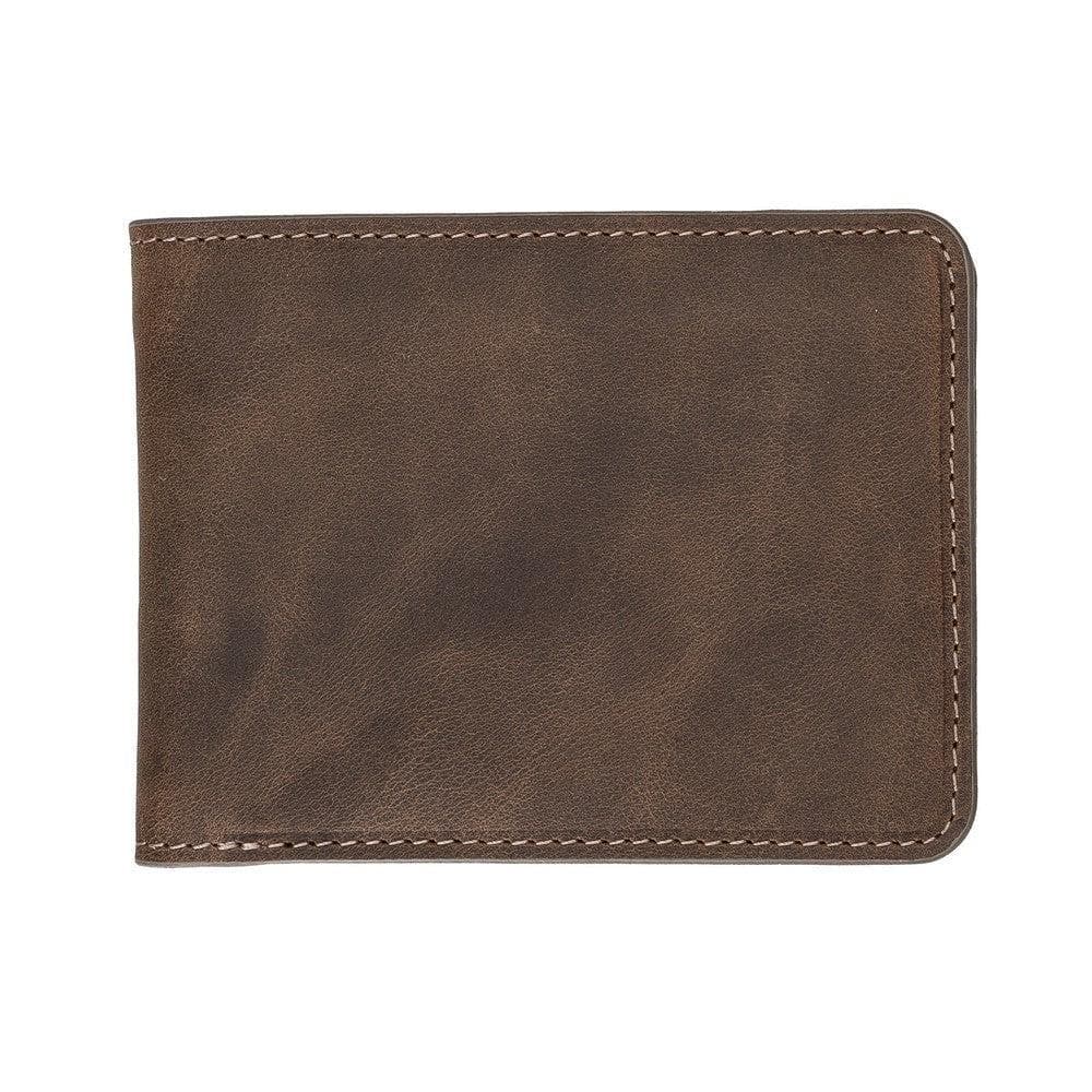 Leather Wallet – Genuine Leather Bifold Wallet with Card Slots (Torin)