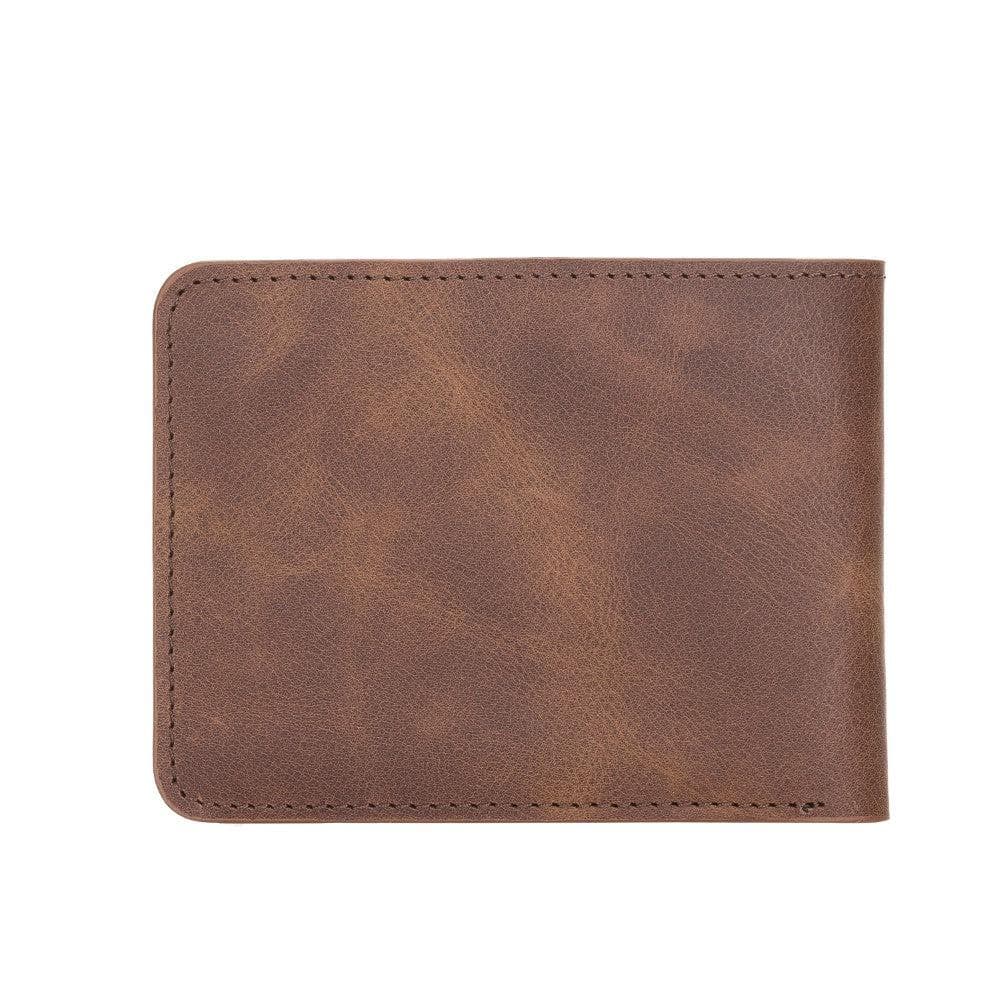 Leather Wallet – Genuine Leather Bifold Wallet with Card Slots (Torin)