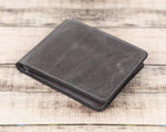 Leather Wallet – Genuine Leather Bifold Wallet with Card Slots (Torin)