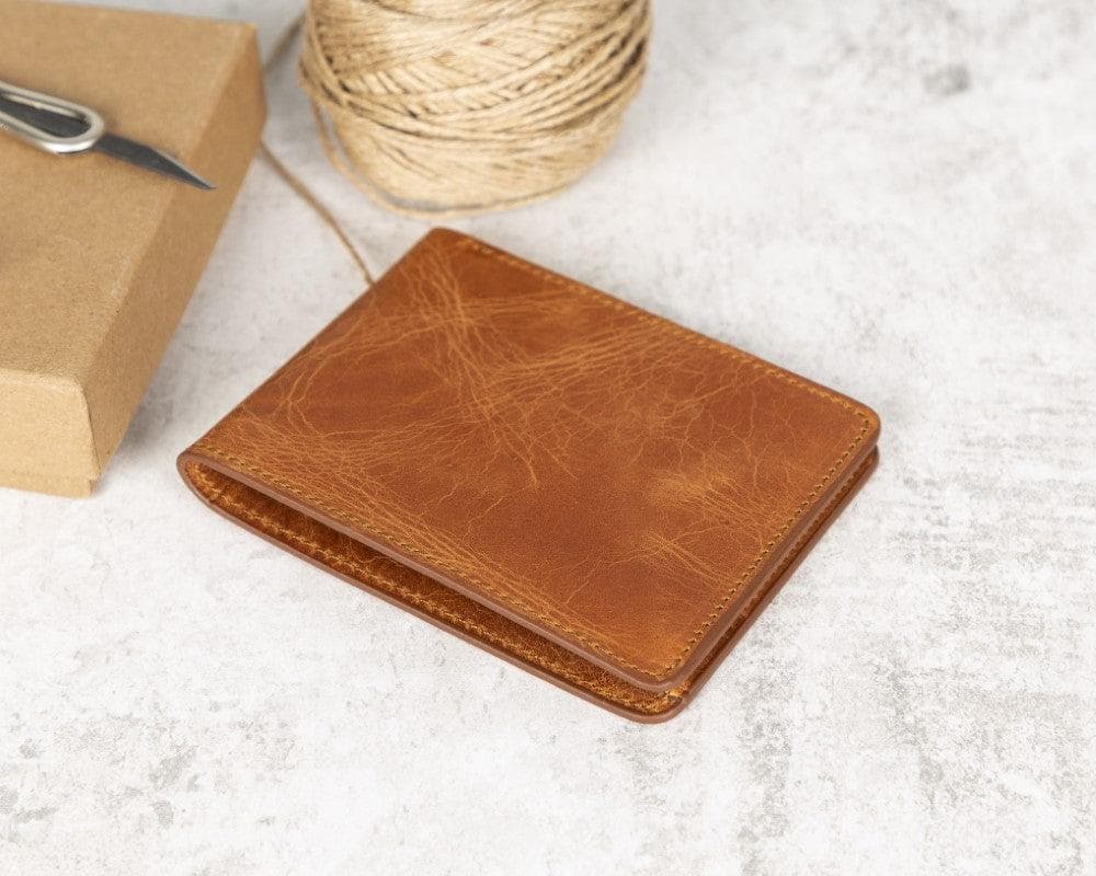 Leather Wallet – Genuine Leather Bifold Wallet with Card Slots (Torin)
