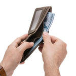 Leather Wallet – Genuine Leather Bifold Wallet with Card Slots (Torin)