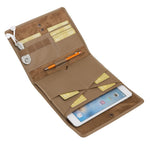 Rose Organizer Leather Hand Bag