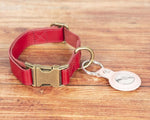 Scobby Leather Dog Collar 19 cm (7.5 inch)