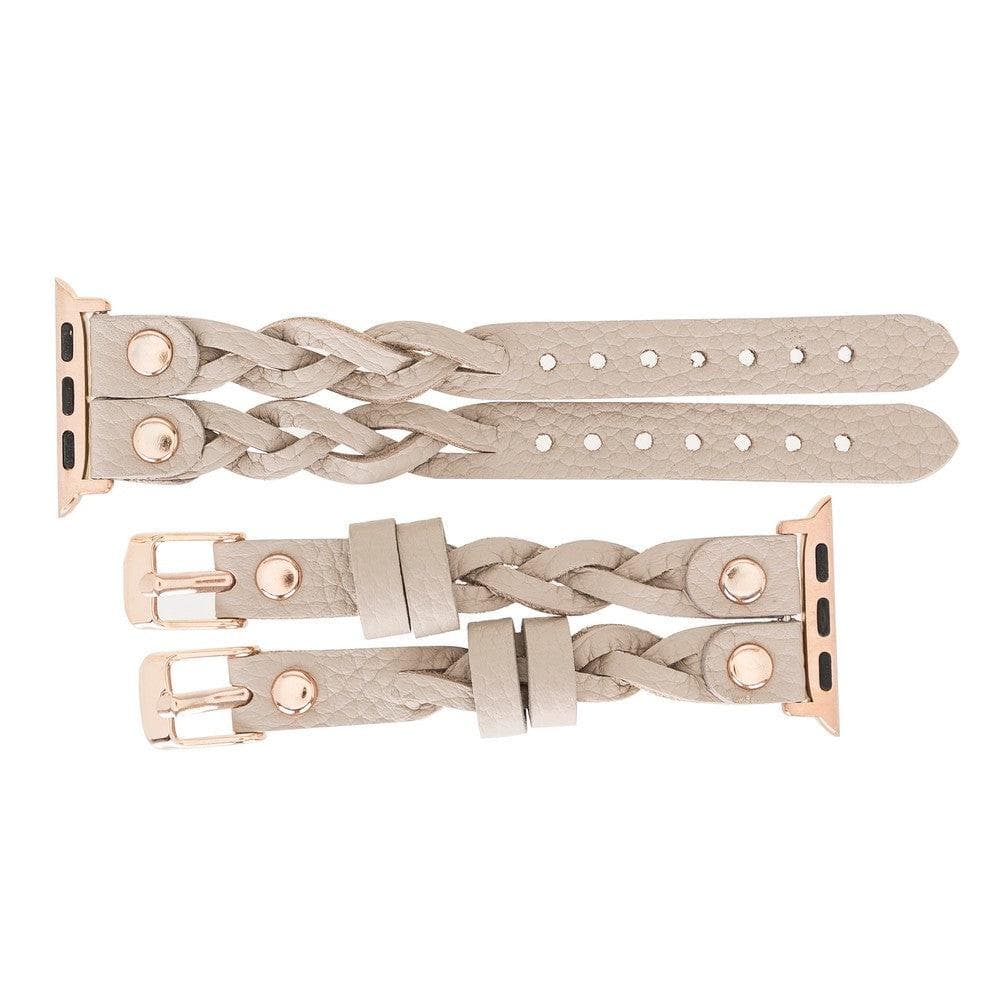 York Leather Apple Watch Double Band