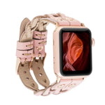 York Leather Apple Watch Double Band