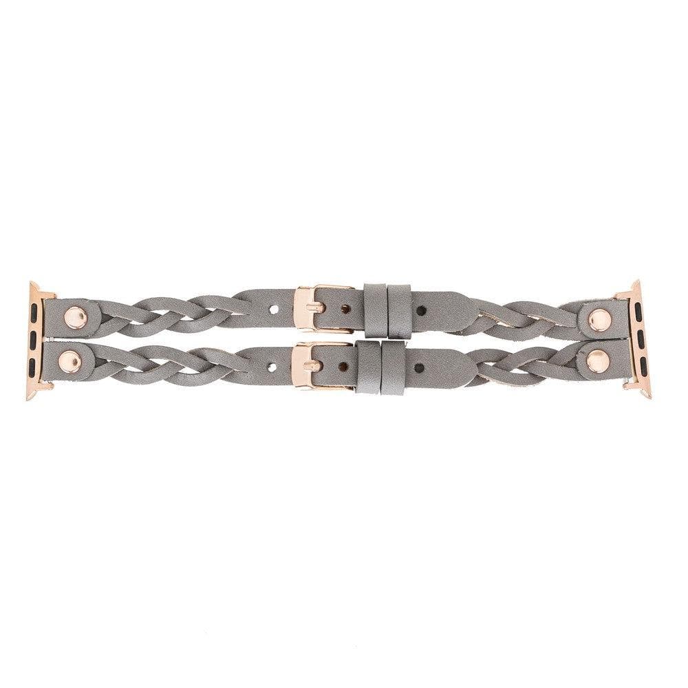York Leather Apple Watch Double Band