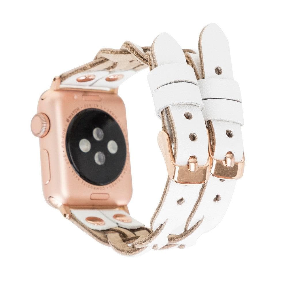 York Leather Apple Watch Double Band