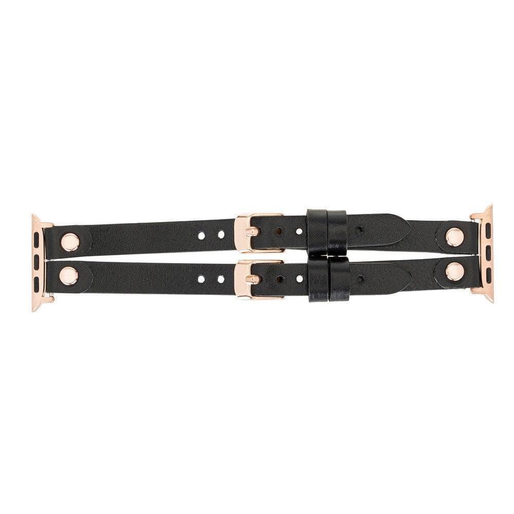 Ely Leather Apple Watch Double Band