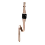 Quantum Slim Double Tour Apple Watch Leather Band