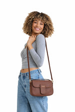 Carrera Seravelle Genuine Leather Crossbody Bag