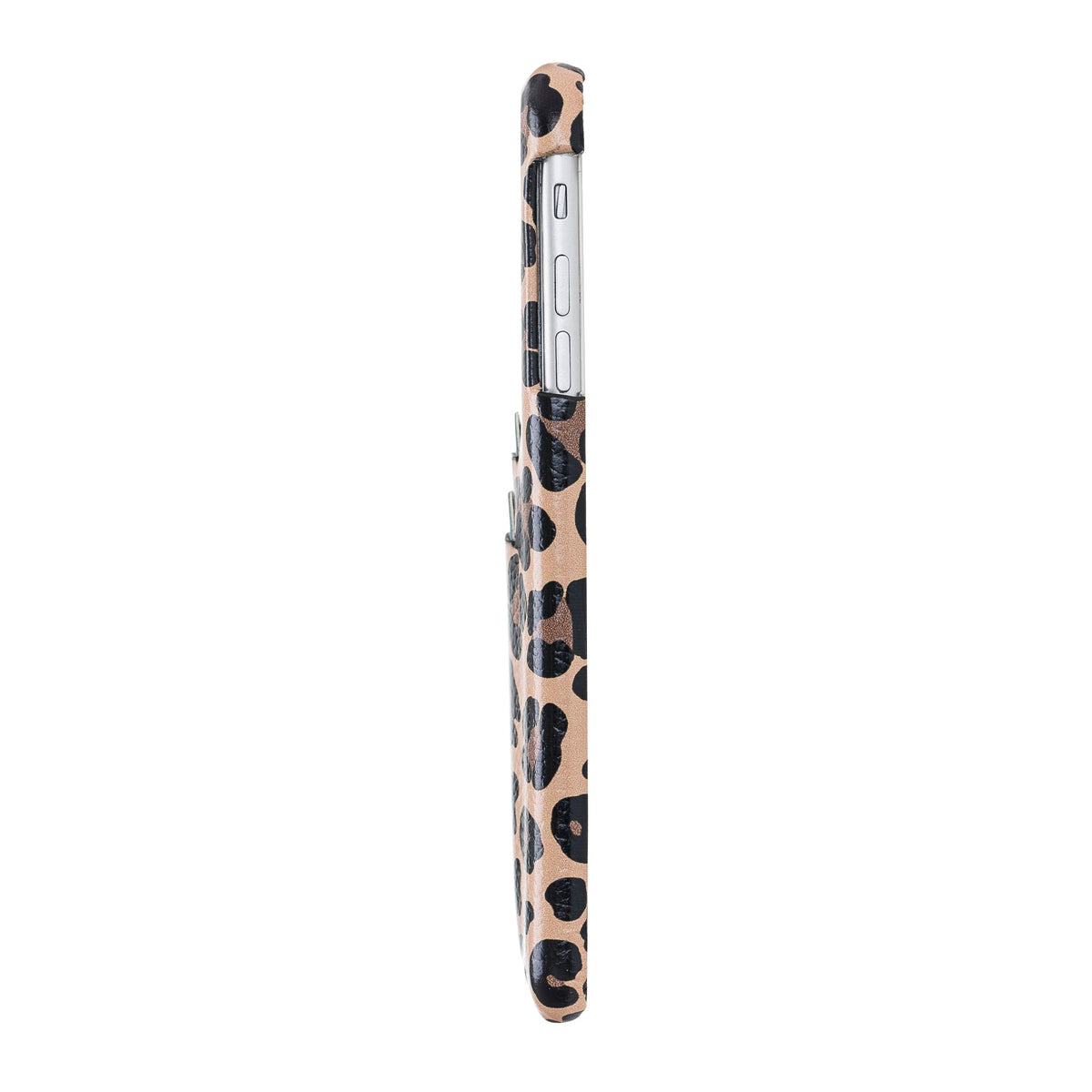 Apple iPhone 7-8 Series Leather Back Cover Leopard