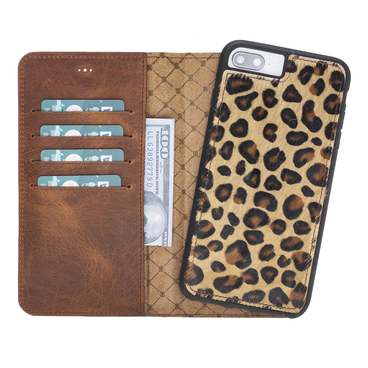 Apple iPhone 7-8 Series Leather Wallet Case