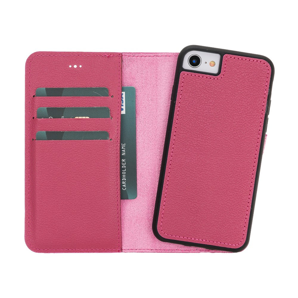 Apple iPhone 7-8 Series Leather Wallet Case