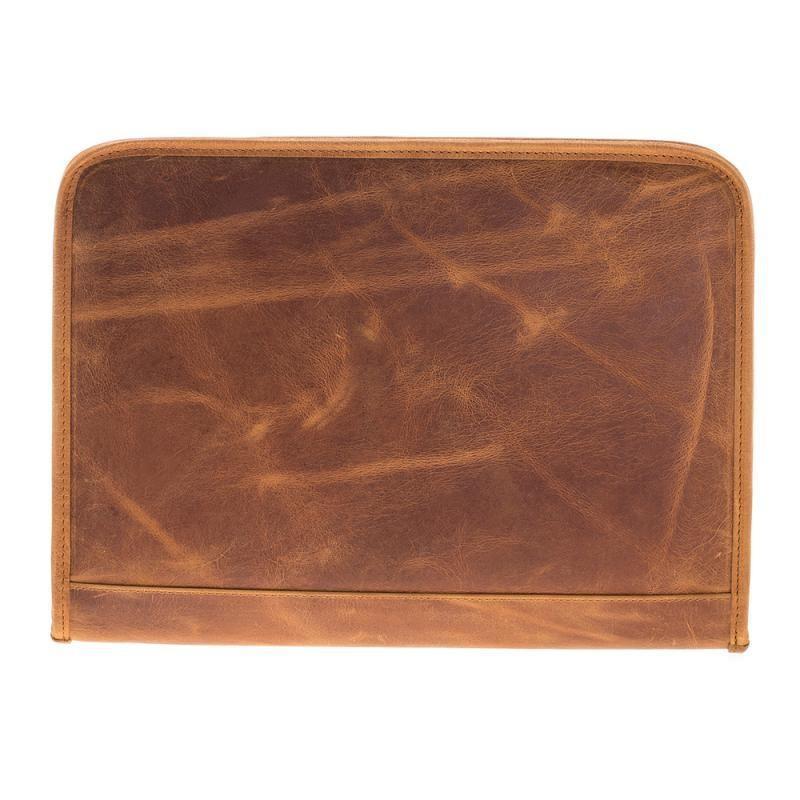 Sparta Apple MacBook Compatible Leather Case G19 Tan